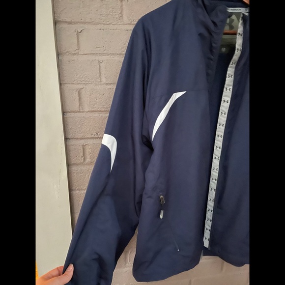 Under Armour Navy Fleece lined Jacket M - Picture 5 of 7